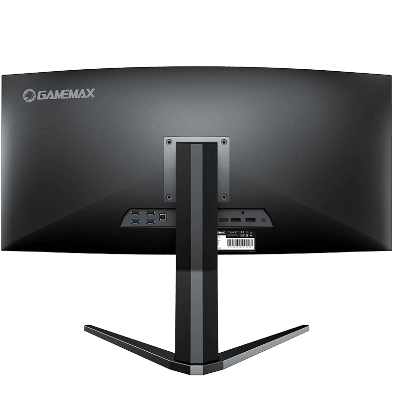 Gamemax - Monitor Gamemax 34 Preto Curvo 144Hz 1440p 1ms